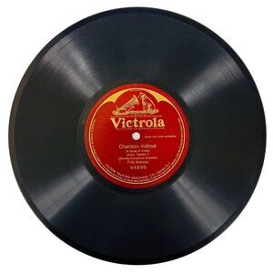 Fritz Kreisler - Chanson Indoue Violin Solo - 64890 Victrola - 78 RPM One-sided